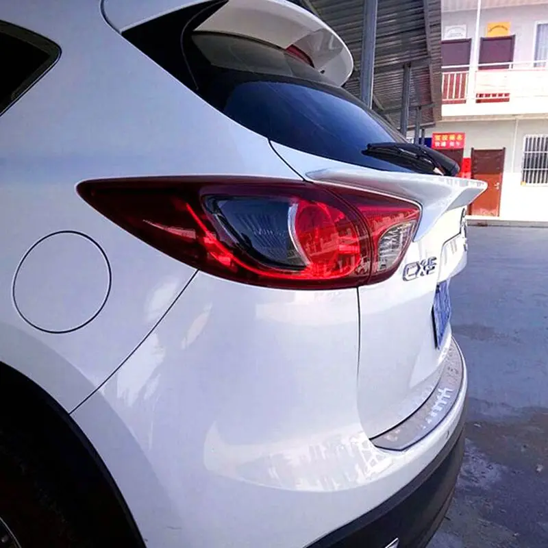 Для MAZDA CX-5 ABS спойлер красиво украшенные автомобильные аксессуары украшение в виде хвостового крыла задний спойлер для mazda CX-5 cx5 2012
