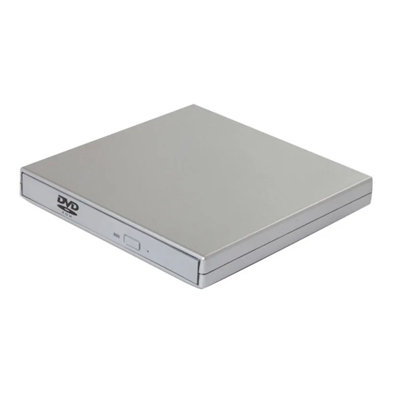 Ультра тонкий внешний USB 2 0 Слот в DVD RW CD плеер драйвер писатель для ПК JLRL88|Боксы