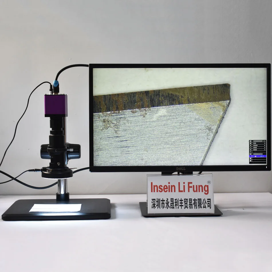 HD 1080P 60 Frames 1/2-inch HDMI Industry Digital Video Microscope Camera SD Card Storage R G B Independent Adjustment | Инструменты