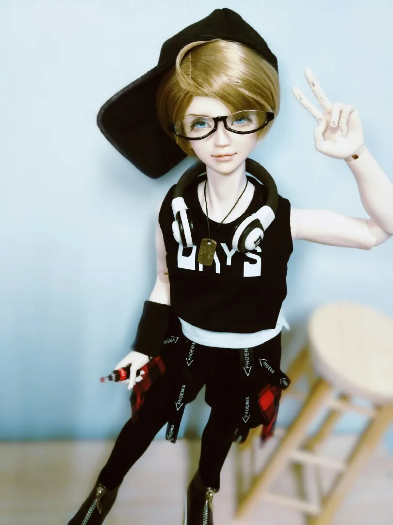 D01 P268children ручная работа игрушка 1/3 1/4 аксессуары для куклы кукла BJD/SD рок н ролл