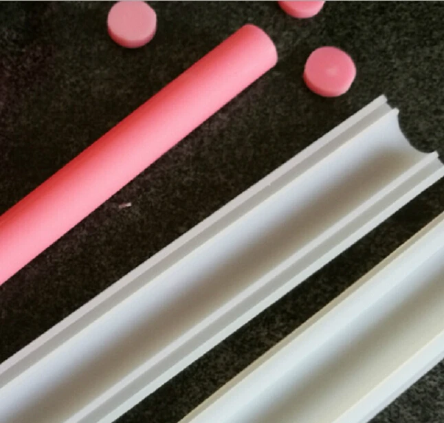 Round Сердце круглые силиконовые свечи плесень DIY трубка Свеча на колонне формы ручной работы аксессуары для свечей - Цвет: Round