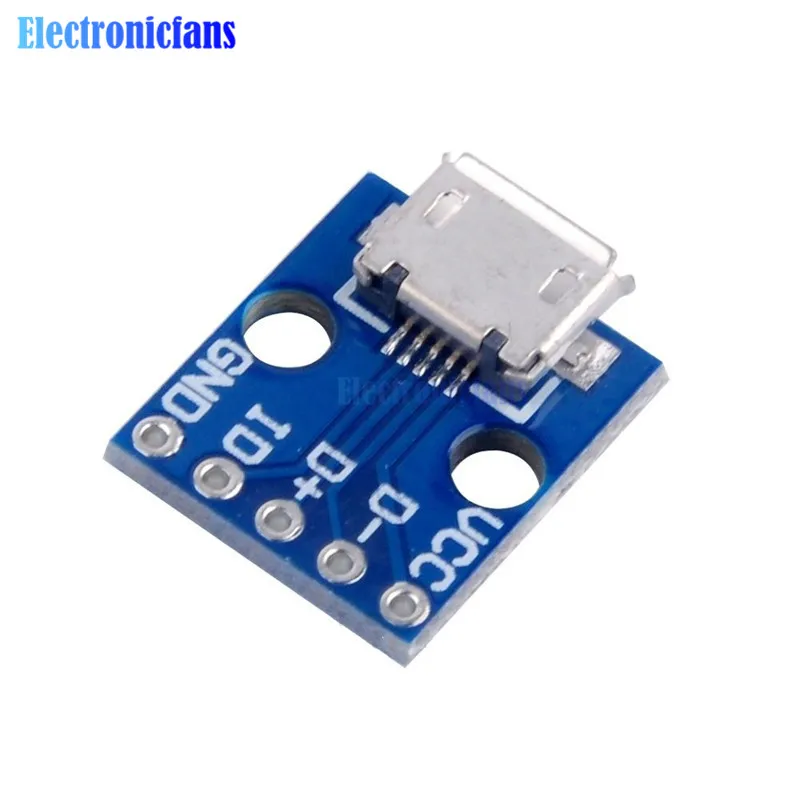 USB-плата CJMCU микро 5 шт. адаптер питания В коммутационный интерфейсный модуль