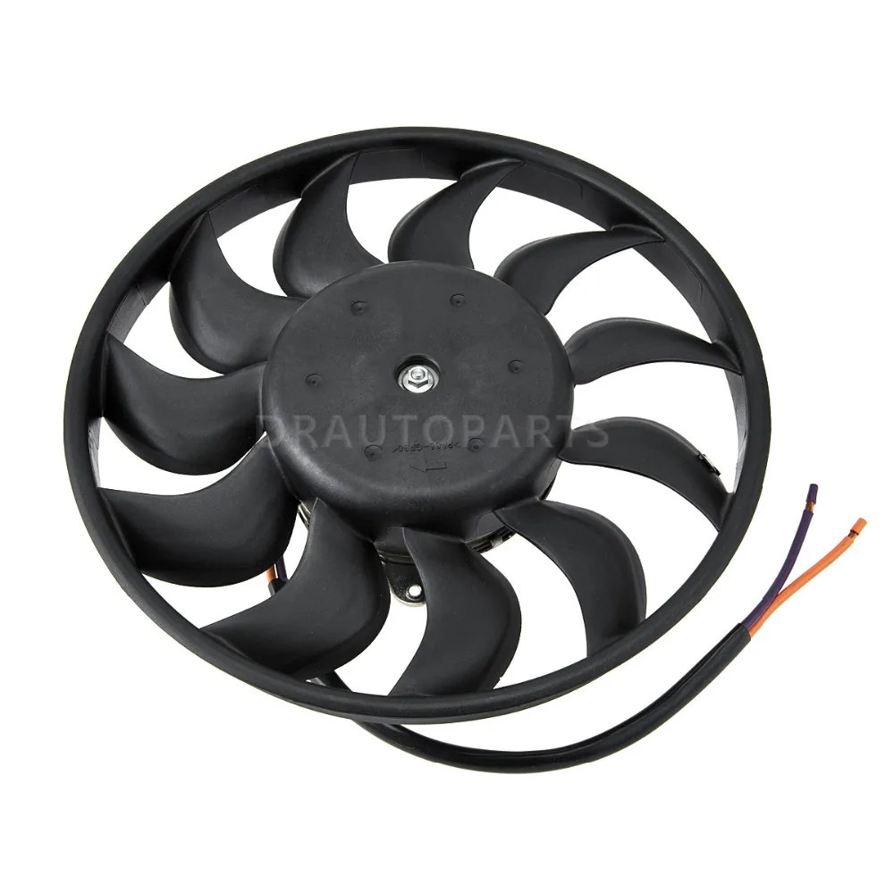 Правый Вспомогательный вентилятор охлаждения двигателя 4F0959455A для A6 C6 05 12 A4 B6 B7 01