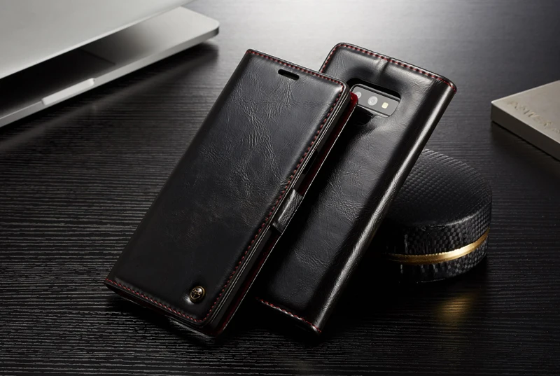 Чехол для телефона samsung galaxy note 9, винтажный кожаный чехол с отделениями для карт, кошелек, флип для samsung Note 8, 4, 5, S8, S9, S10 Plus, чехол