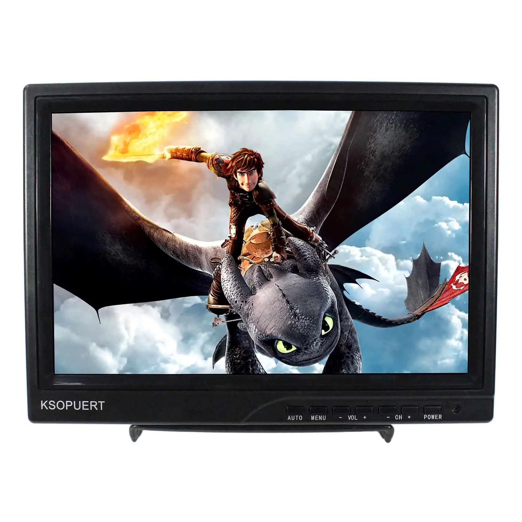 10 1 дюймовый IPS ЖК-монитор 1366x768 16:9 HD MI DVI VGA Аудио для Raspberry Xbox360 | Электроника