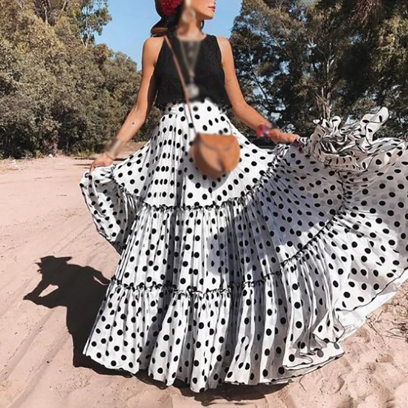 Женское летнее платье без рукавов Boho Maxi вечернее коктейльное пляжное