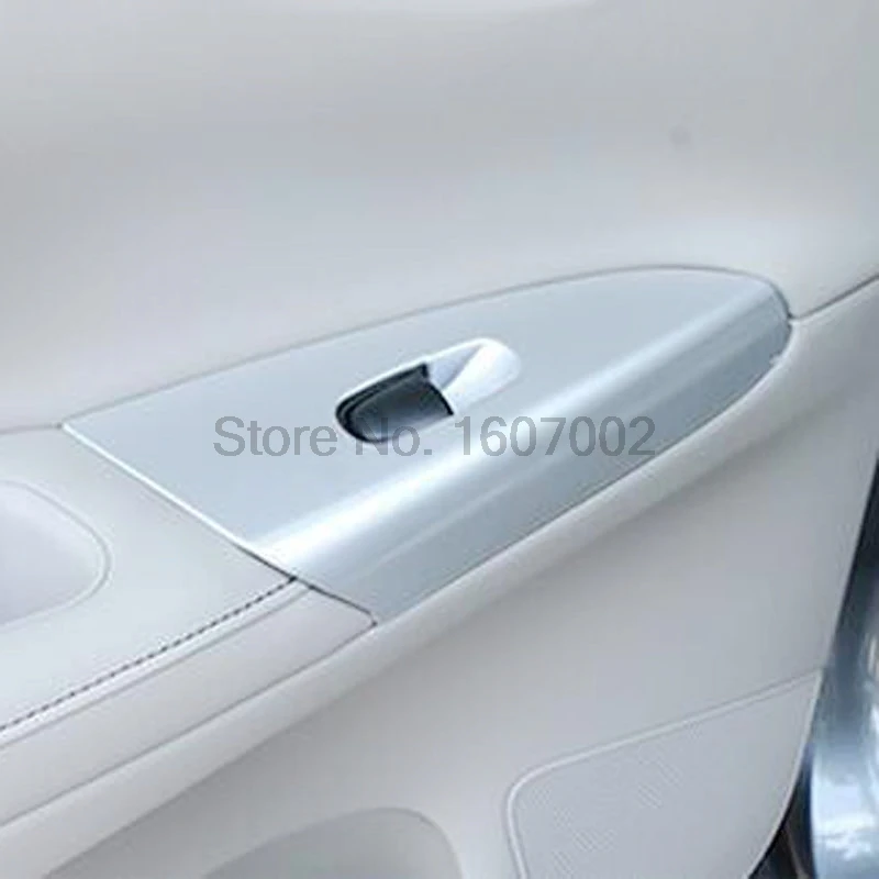 Для Nissan Sylphy/Sentra 2016 4 шт. хромированный чехол для салона автомобиля двери