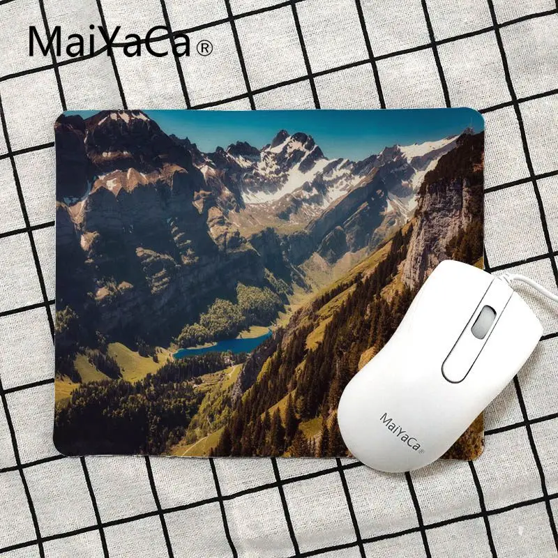 Maiyaca Sunset Shining Hills Comfort Mouse Mat Gaming Mousepad Rubber PC Computer mouse pad | Компьютеры и офис