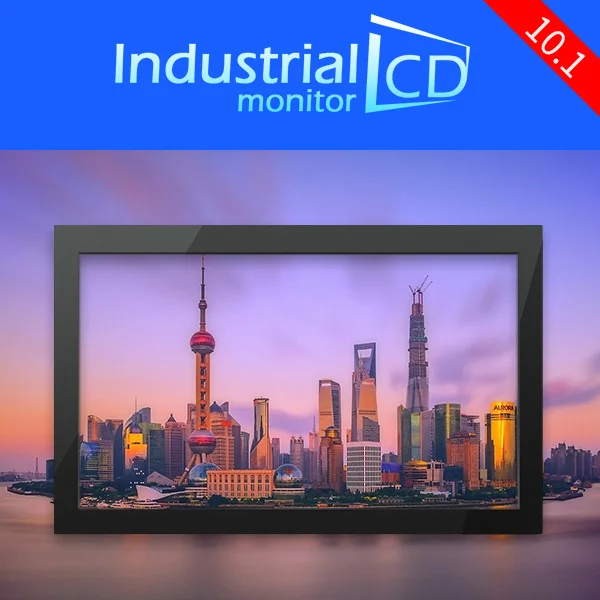M101 EF01/10 1 дюймов металлический корпус 1024x600 VGA AV ТВ HDMI USB Embedd frame настенный