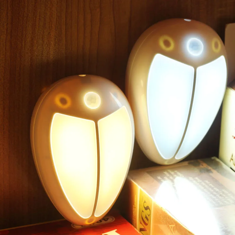 Mini Wireless Infrared Porch Wall Lamp For Hallway Kitchen Closet Cabinet Stairwells Motion Sensor Night light Besides | Лампы и