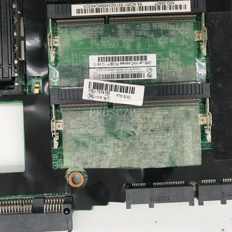 Бесплатная доставка материнской платы для ноутбука Thinkpad X201 X201I 75Y4195 48 4cv13. 021 08270 2 с