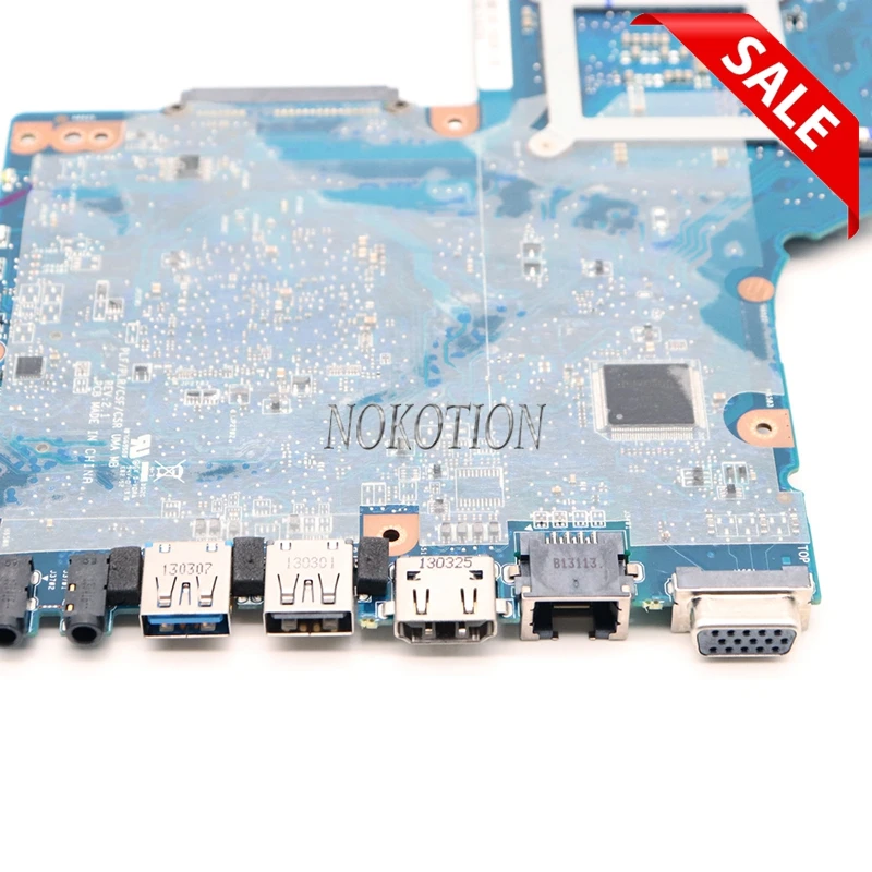 NOKOTION Фирменная Новинка H000052730 материнская плата для ноутбука Toshiba Satellite C850 C855 L850 L855 C850-1HE C850-1CW HM70 Бесплатный процессор работает