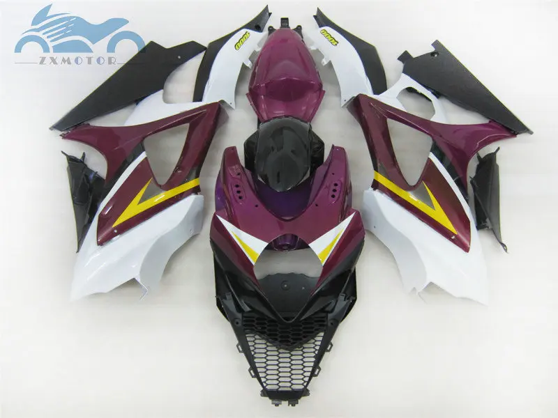 

Upgrade your Fairing kits for SUZUKI GSXR1000 2007 2008 K7 moto sport fairings kit 07 08 GSX R1000 purple body repair sets
