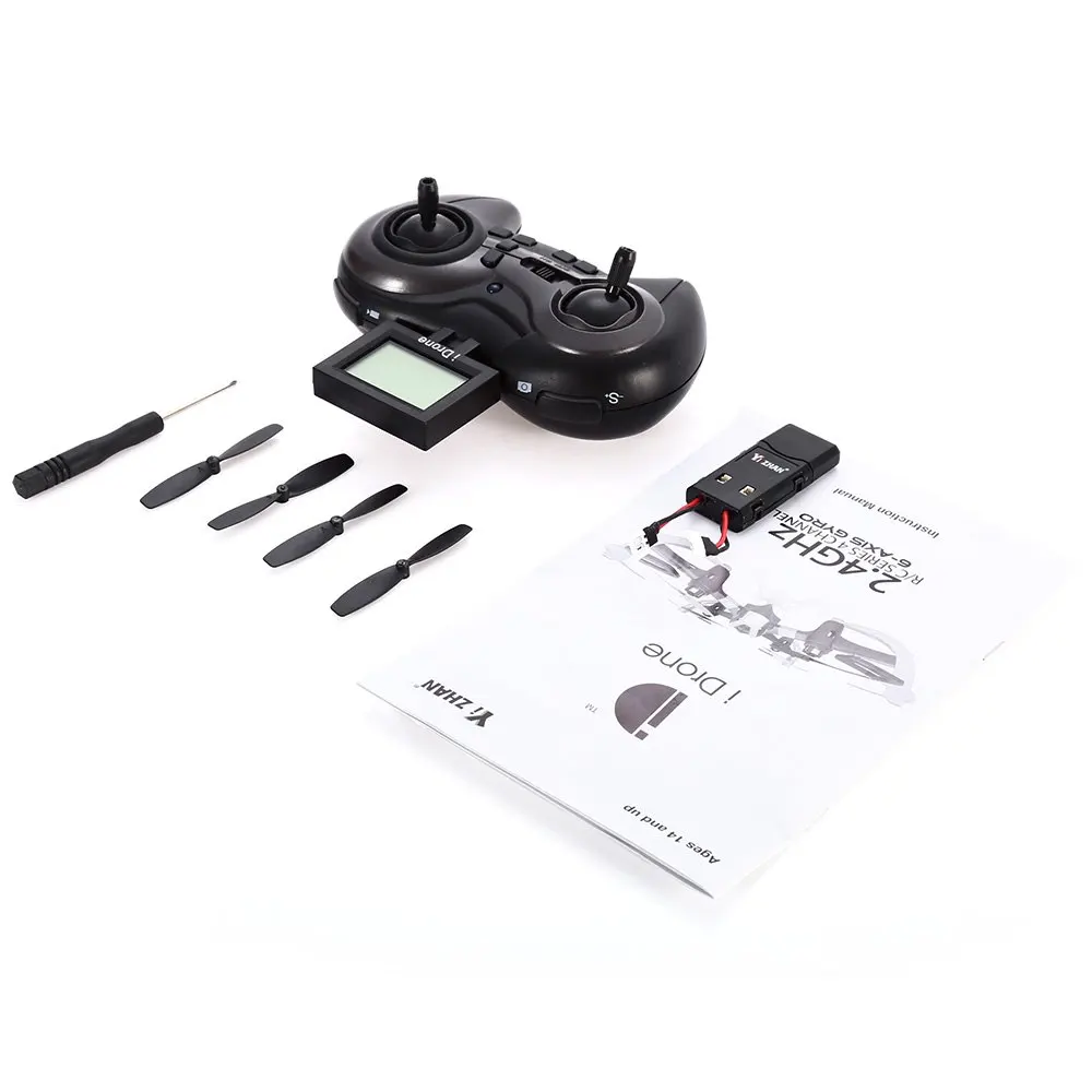 Я Дрон i4s 2MP Камера 2 4 ГГц канала 6 оси гироскопа RC Quadcopter 3D опрокидывания версия