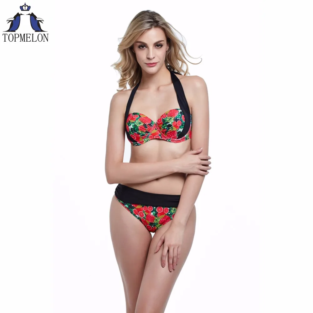 Бикини push up бикини Купальники biquinis купальник Женщин Мягкий Boho Установить Новый
