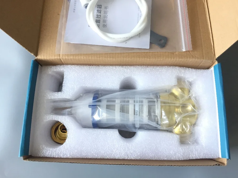 

Syphon backwash Pre-filter/40micron medical grade SUS316 Stainless steel mesh 6T/h to protect your water appliance