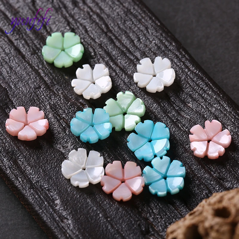 

Бусины из ракушек Carven 3D 10 мм, пять лепестков, цветок, чистый натуральный перламутр, ракушки для изготовления ювелирных изделий «сделай сам», ...