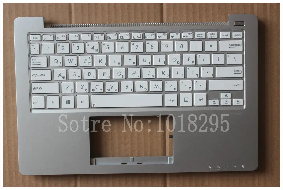 

Новая клавиатура иврит для ноутбука ASUS X201 X201E HB