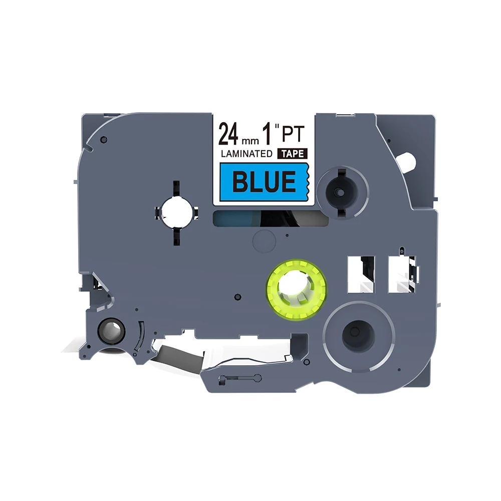 Black-Blue 1 шт. TZ2-251 TZe251 черный на белом 24 мм для Brother TZ ламинированная этикетка лента совместима с P-touch этикетка машина PT330 PT-E550 - Цвет: Black-Blue