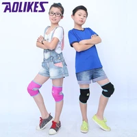 1 pair children kids sport knee pads gym fitness joint protector thicken sponge pad ski football dance protect boy girl kneepad