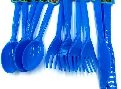 forkx10 Черепашки Ниндзя Тема Бумажный Стаканчик мешок тарелка скатерть соломы выдув воздушный шар баннер Надувные карты шоу вечерние украшения - Цвет: forkx10