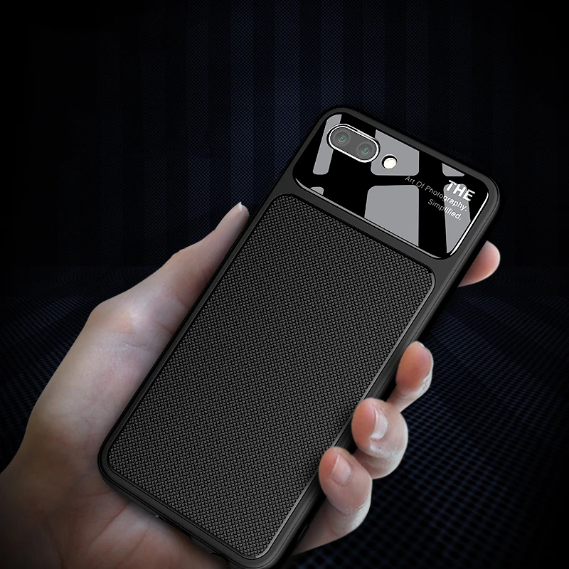 For Huawei Honor 10 Case Luxury Ultra Slim Tempered Glass Silicone Soft Phone Cover Shockproof Housing for Honor10 |