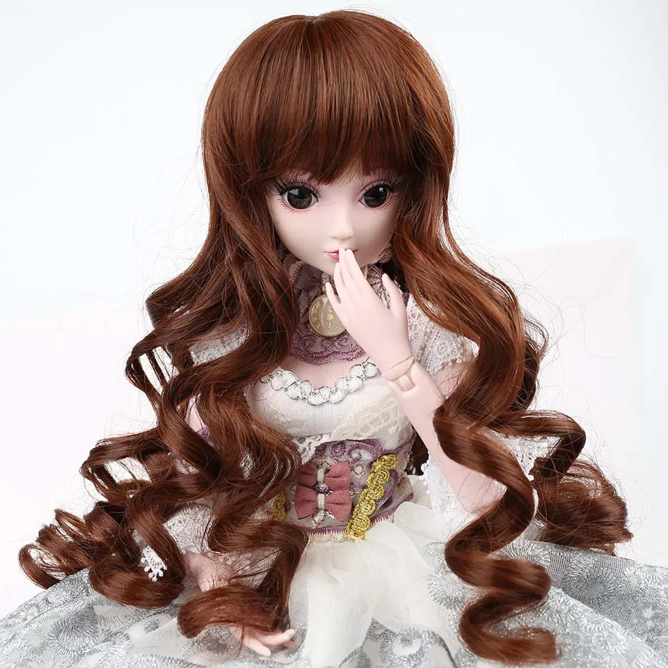 Cataleya длинные прямые и вьющиеся волосы SD BJD парик для кукол|Куклы| |