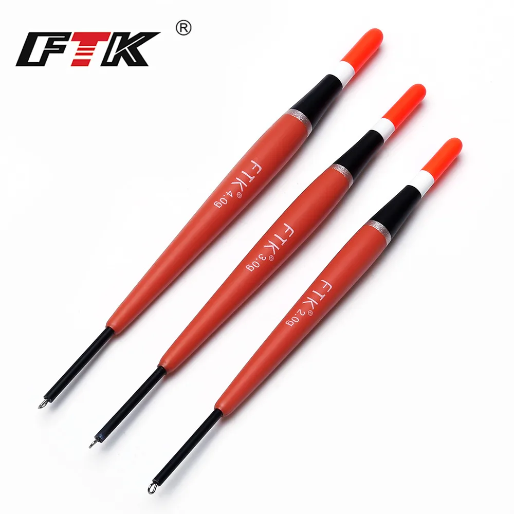 FTK Barguzinsky Fir, 10 шт./лот, поплавок, вес 2 г, 3 г, 4 г, поплавок для рыбалки, длина 13,5 см, 14,5 см, 15,5 см, поплавок