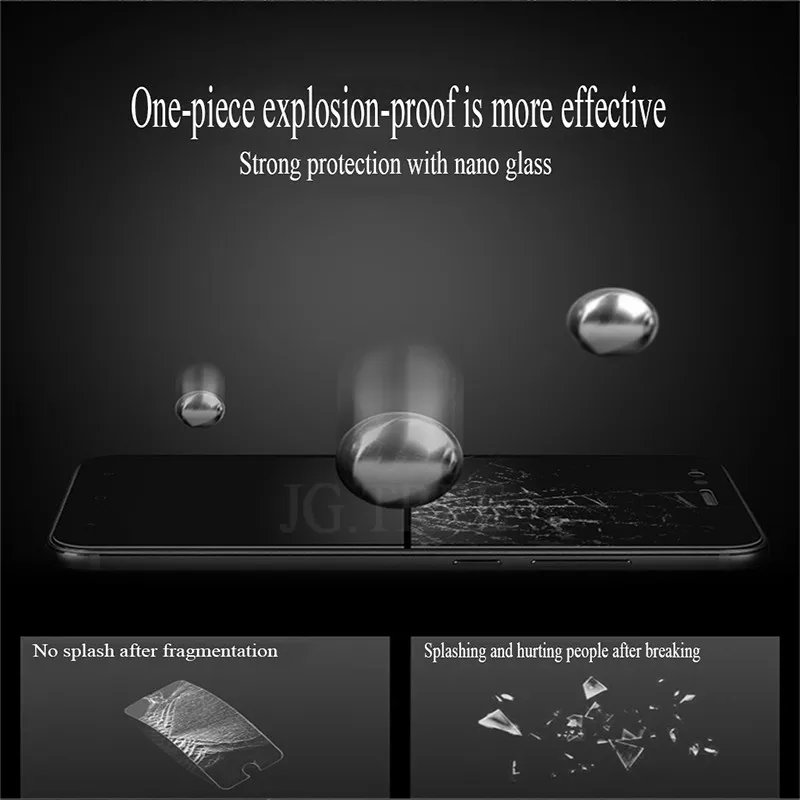 Защитный Стекло на стене для xiaomi A1 A2 lite 6X 5X полностью наклеиваемая поверхность