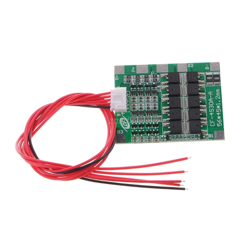 Батарея LiFePo4 18650 с защитой BMS плата PCB Прямая поставка 30 А 12 8 в балансиром срок