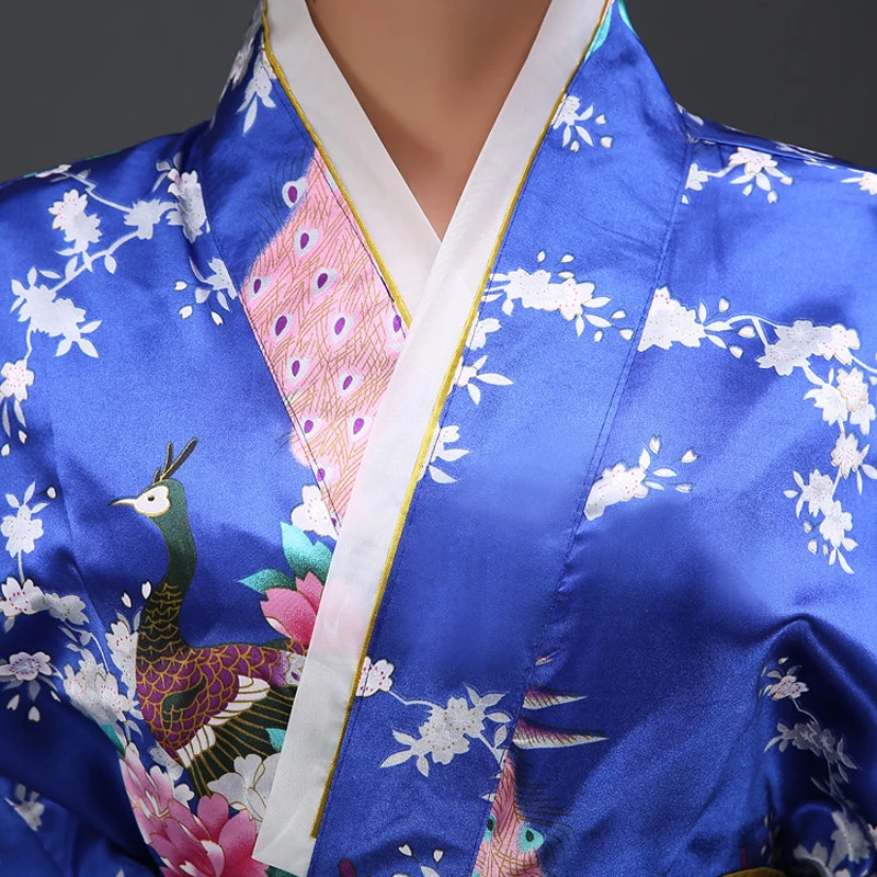 Женское винтажное платье-кимоно Yukata с Obi платье для вечеринки выпускного вечера