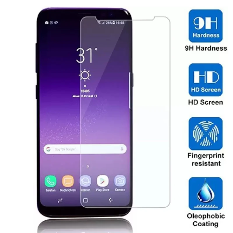 Защита экрана для Samsung Galaxy A7 A3 A6 A8 J3 J5 J7 S6 2016 2017 2018 закаленное стекло 0 28 мм 9H