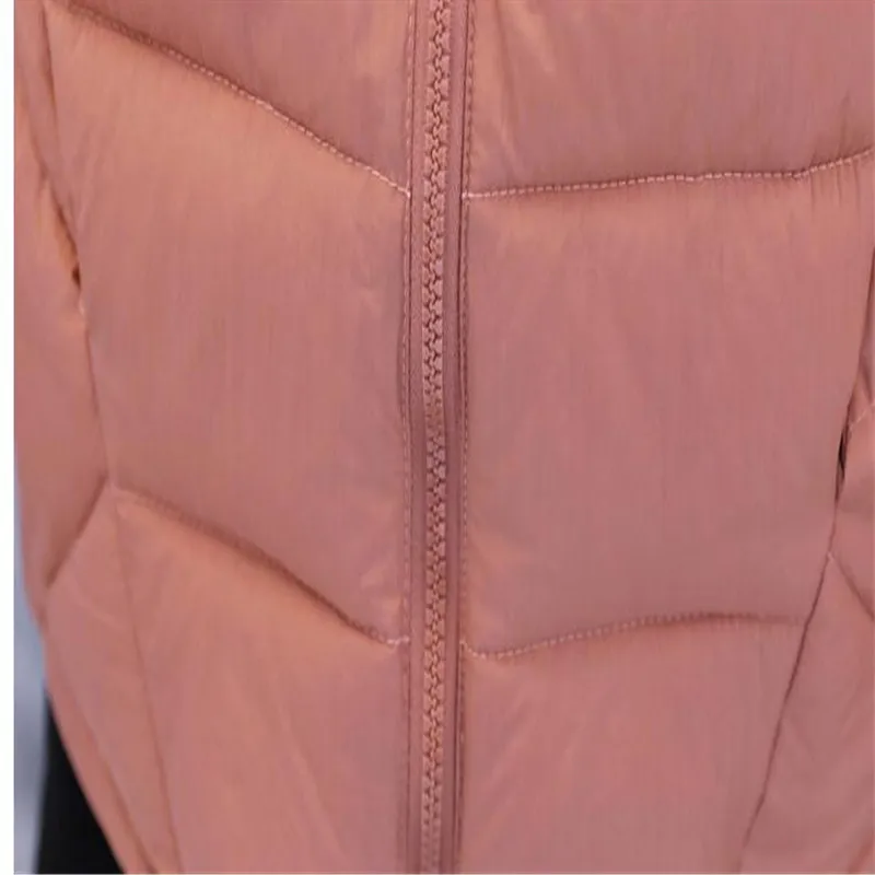 Новинка 2018 элегантные осенне-зимние женские короткие парки женская пуховая