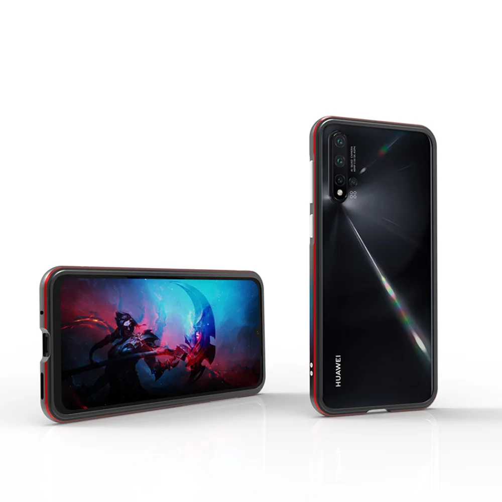 Mate 30 Алюминиевая Рамка Жесткий 3D защитный чехол для huawei nova 5i Pro металлический бампер чехол для huawei mate 30 Lite бампер чехол
