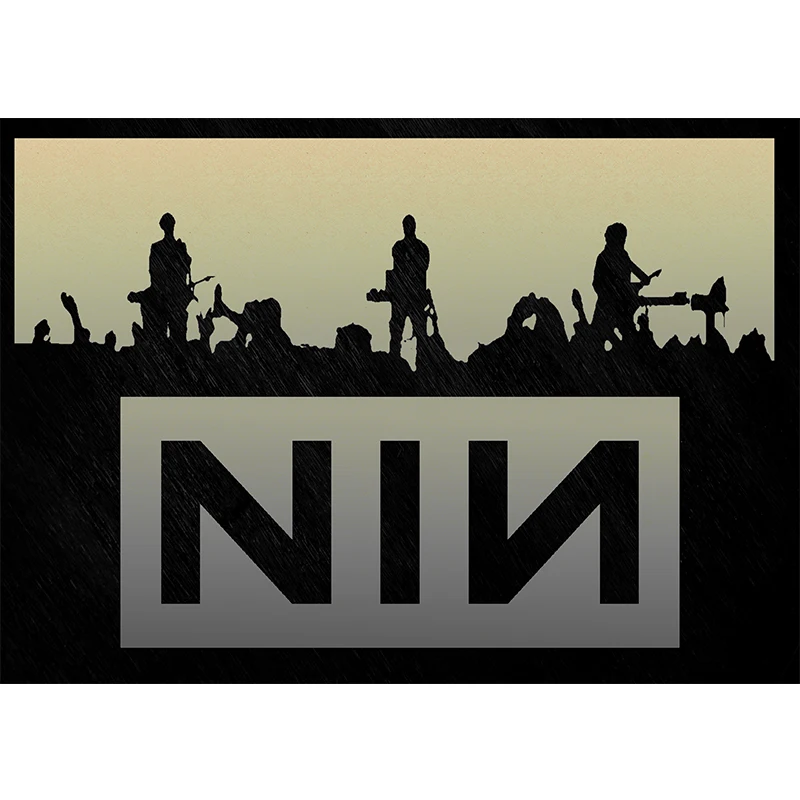 Девяти дюймовые ногти американский индустриальный камень украшение для дома