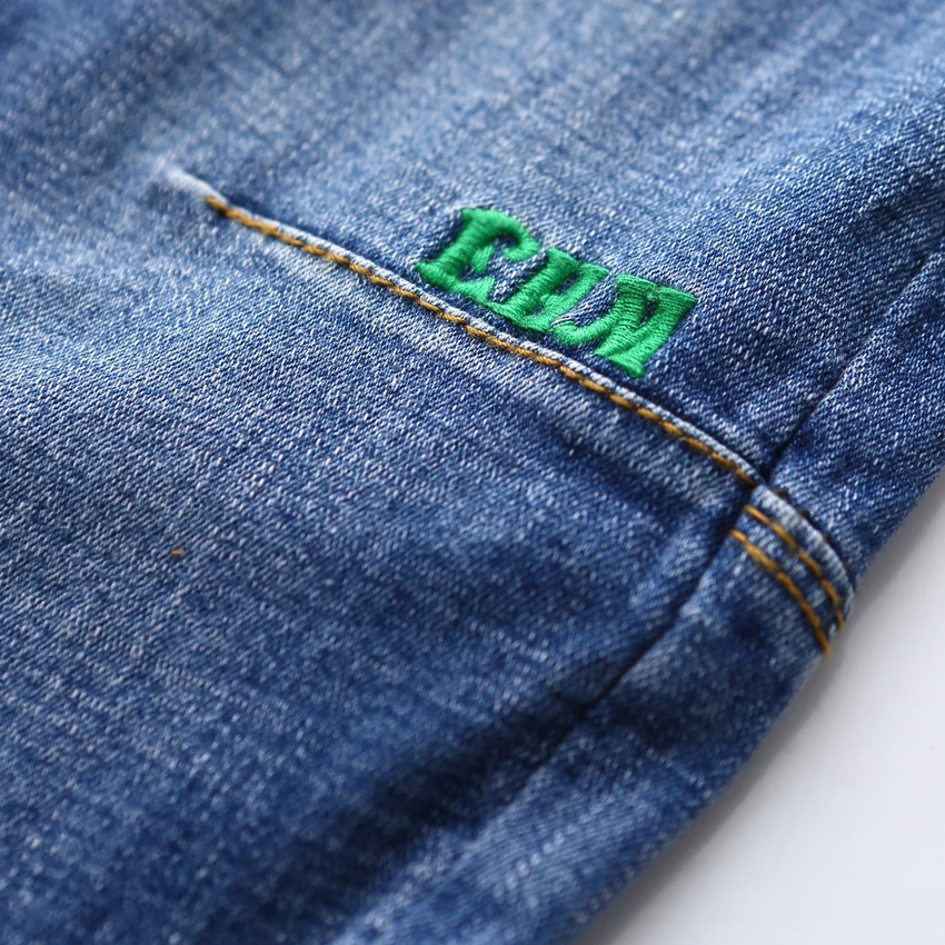 2019 летние штаны для мальчиков джинсовые шорты по колено мягкие крутые модные