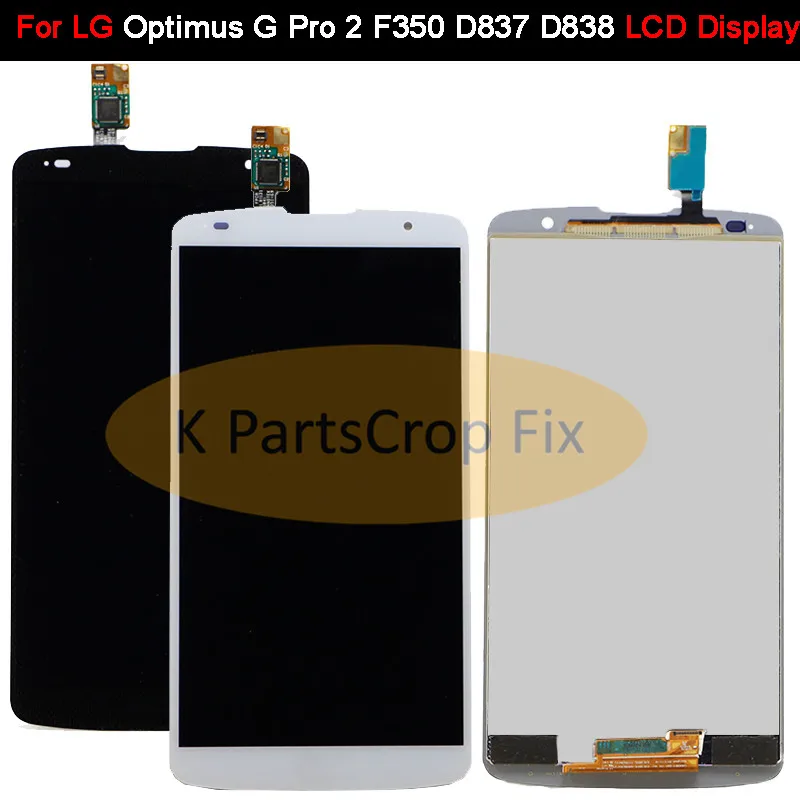 Для LG Optimus G Pro 2 F350 D837 D838 ЖК дисплей кодирующий преобразователь сенсорного экрана в