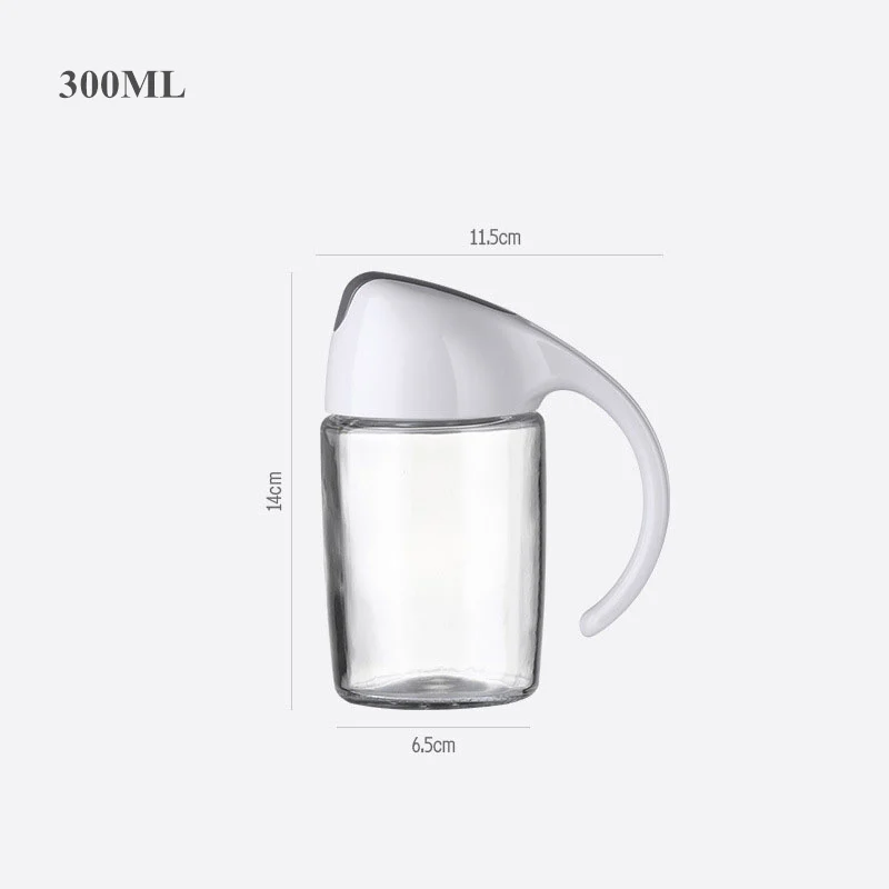 300ml ONEUP диспенсер без капель Oli бутылка уксус Диспенсер герметичный контейнер для приправы с автоматической крышкой кухонные принадлежности - Цвет: 300ml