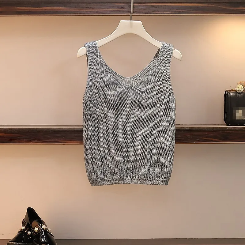 Женский комплект из 3 предметов: однотонная шифоновая футболка + тонкий