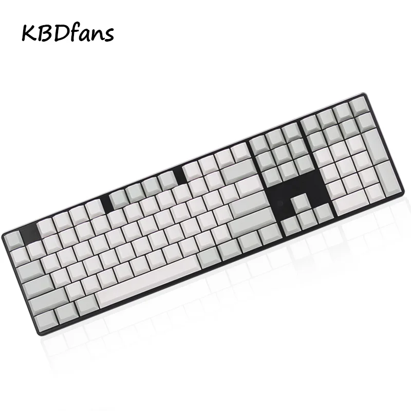 NPKC пустой боковой принт вишни профиль толстый PBT Keycap ANSI ISO раскладка для Cherry MX