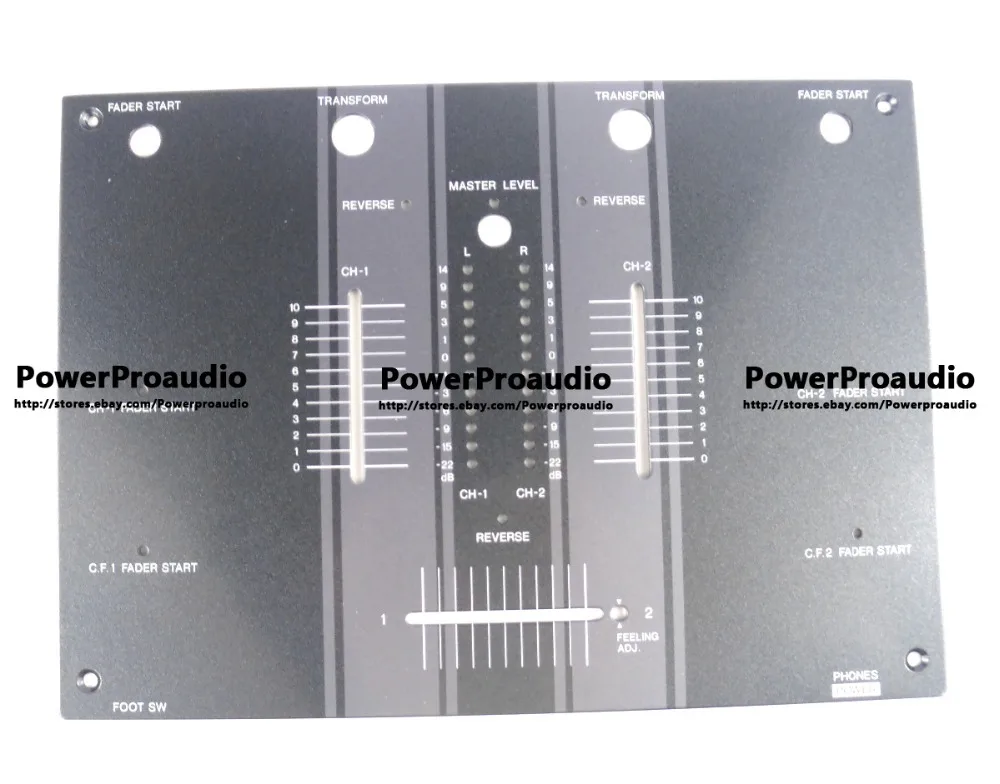DNB1141 металлическая панель управления Передняя для Pioneer DJM 909 DJM909|Аксессуары