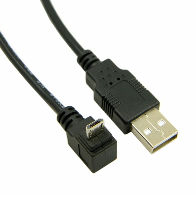 Вверх вниз влево вправо под углом 90 градусов Micro USB папа для зарядки данных