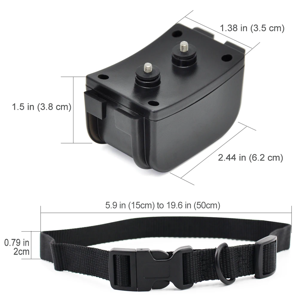 

Pet Collar 300M Remote Electric Shock Vibration Rechargeable Rainproof Pet Dog Training Collar With LCD Display WLYANG