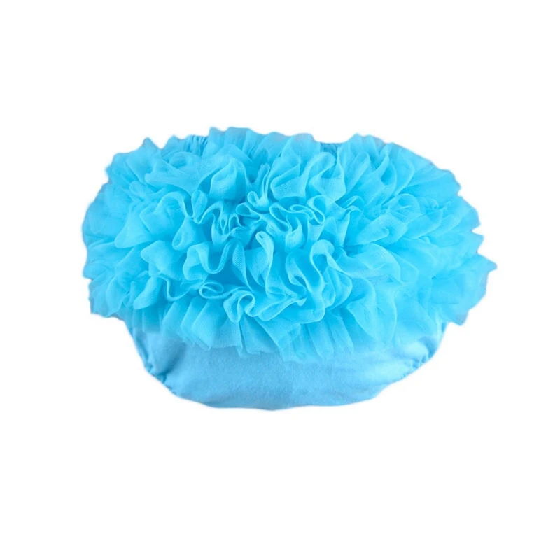 Baby Cotton Ruffle Bloomers Layers Diaper Cover Newborn Flower Shorts Toddler Cute Summer Satin Pants with Skirt X-48 | Детская одежда
