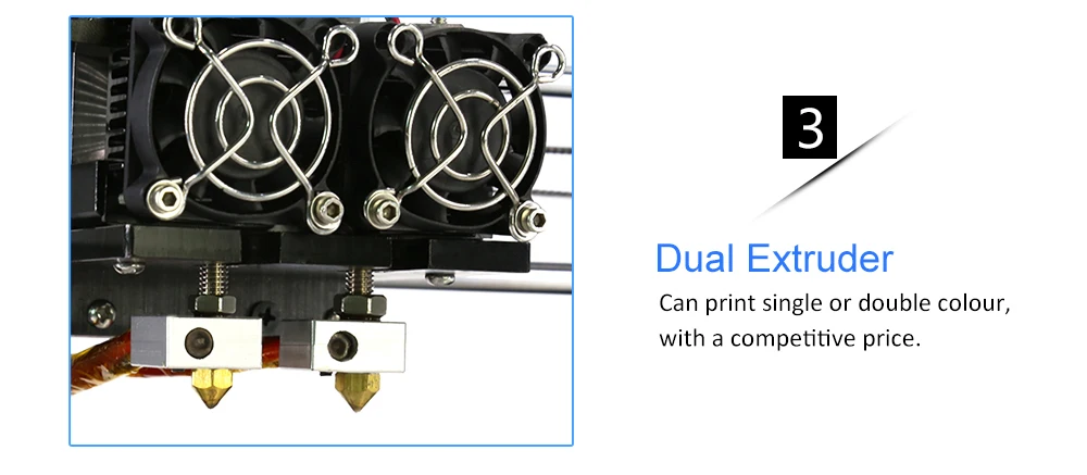 Anet 3d принтер FDM двойной цветной печати 3D Drucker две насадки черный Rep 3d принтер 220x220x240 мм двойной сопло двойной Спринклер