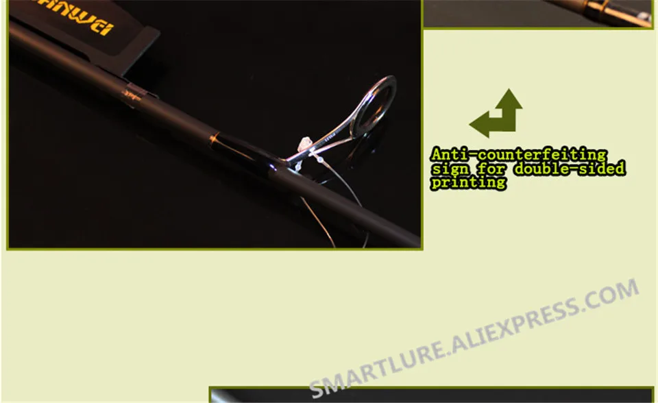 YUANWEI baitasting стержень 2 Ses S702M/2,1 момме/на возраст от 6 до 24g/6-14lb FUJI аксессуары IM7 углерода приманка литые удочки Vara De PESCA Olta