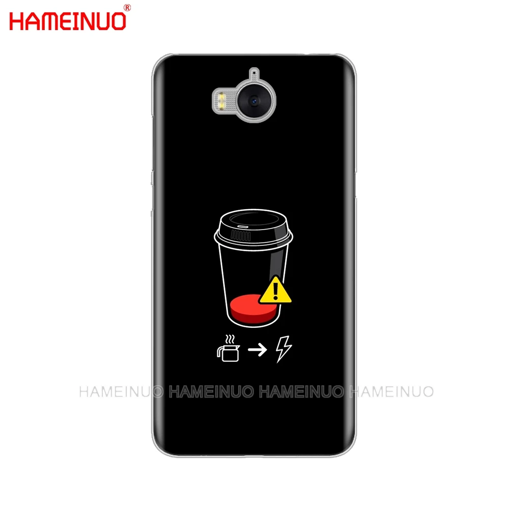 HAMEINUO чехол для сотового телефона с кофейным рисунком huawei honor 3C 4X 4C 5C 5X 6 7 Y3 Y6 Y5 2 II Y560