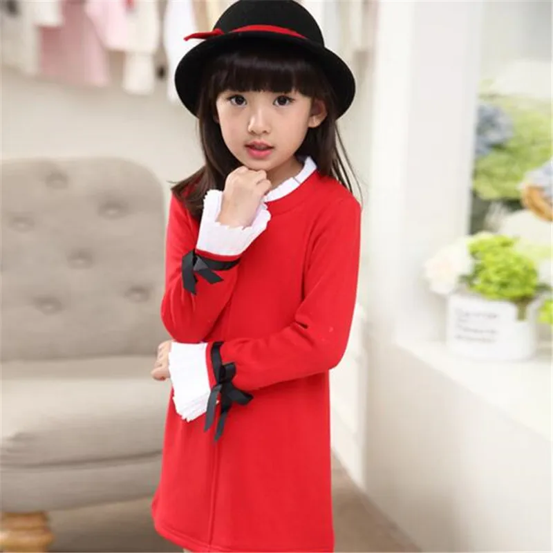 

Kids Girls Clothes 2018 Spring Autumn Children Clothing Girls Blouse Child Shirt School Toddler Girl Blouses 4-15T Long Sleeve
