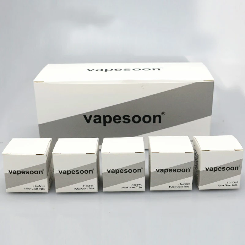 

60PCS Replacement JUSTFOG Q14Glass Tube For JUSTFOG Q14 Kit Q14 Tank Atomizer Fit 1.8ml Capacity