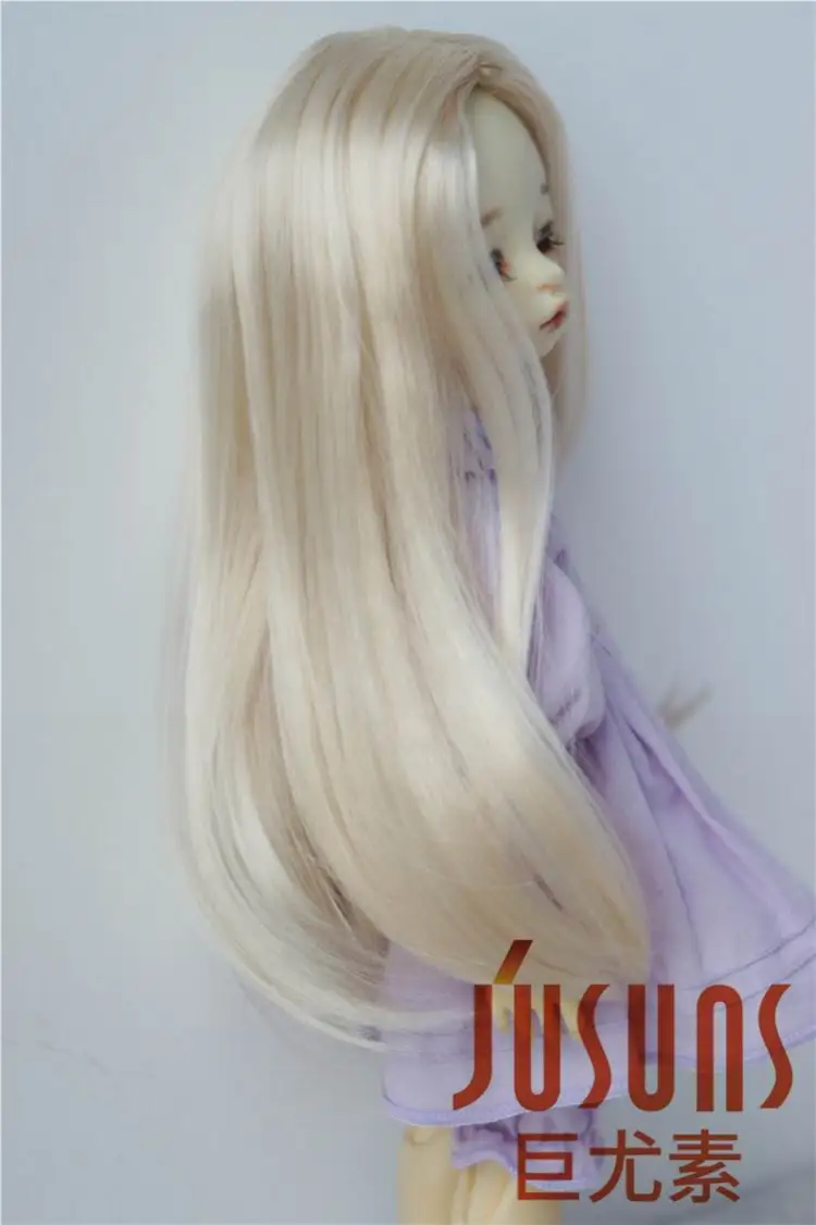 JD016 YOSD 1/6 BJD кукольные парики, модные длинные кудрявые парики, размер 6-7 дюймов, синтетический мохер, кукольные парики